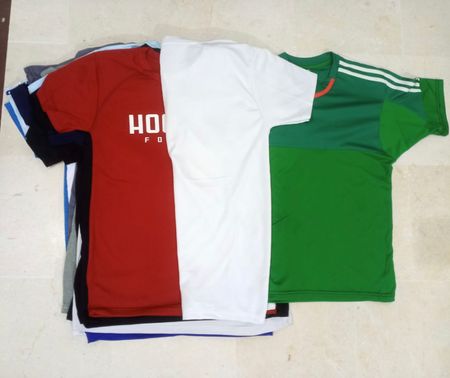 Sports round neck T-shirt 20 pieces