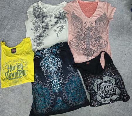 CR6841 Y2K Baby Tees