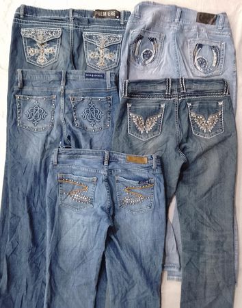 CR6854 Y2K Flare Jeans