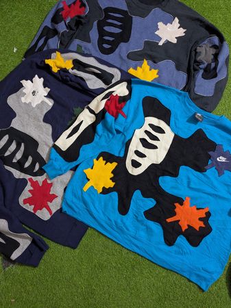 Upcycle Nike Patchwork Sweatshirt