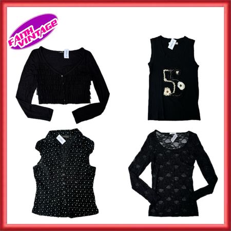 Black Hustle Tops Bundle (FV-617)