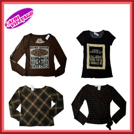 Fresh Line Glow Y2K Mix Tops Bundle (FV-618)