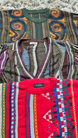 Coogi-Style Sweaters