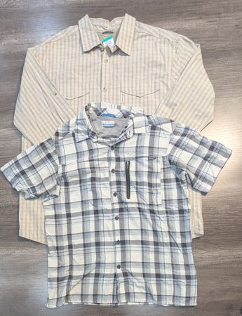 4092 - Columbia, The North Face Full and Half Sleeves Shirts