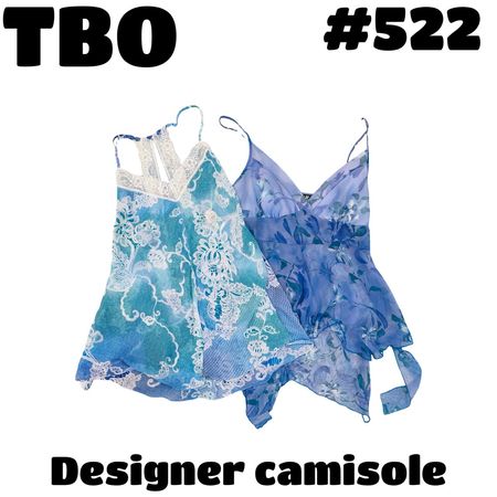 Designer camisole  #522