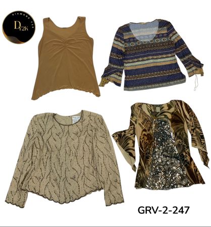 Y2K Style Printed Long Sleeve Blouse – Casual Vintage Top (GRV-2-247)