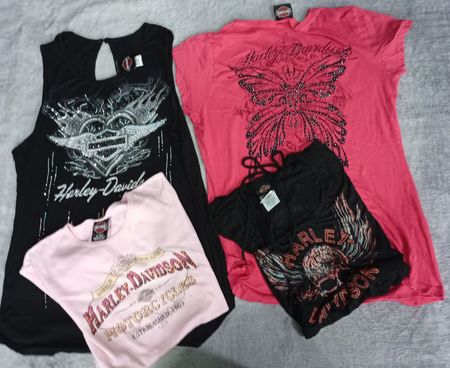 CR6870 Y2K Harley Baby Tees