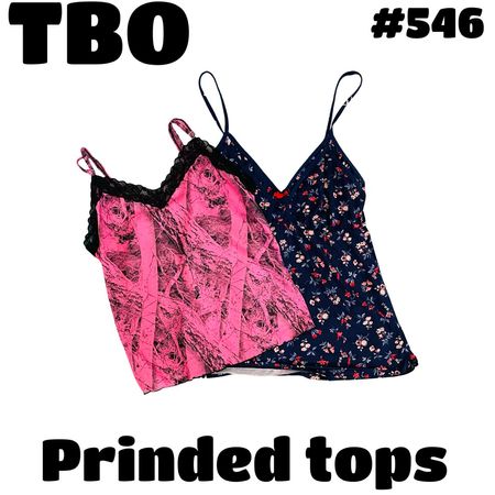 Printed tops  #546
