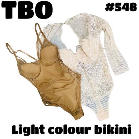 Light colour bikini   #549