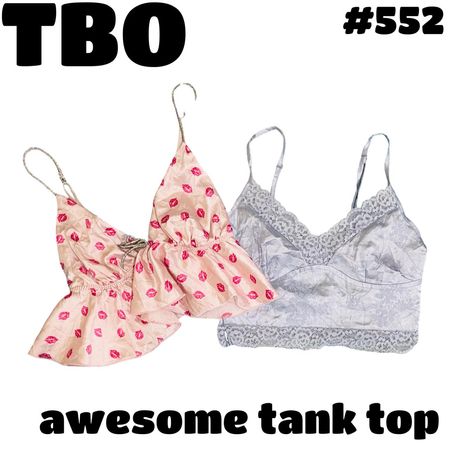 Fantastico top in stile canotta #552