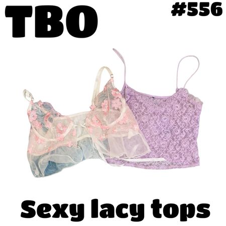Sexy lacy tops  #556