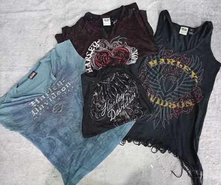 CR6883 Y2K Harley Baby Tees