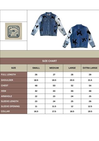 Upcycled Cow Print Denim Jacket