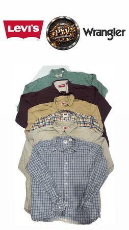 Levi’s & wrangler shirts