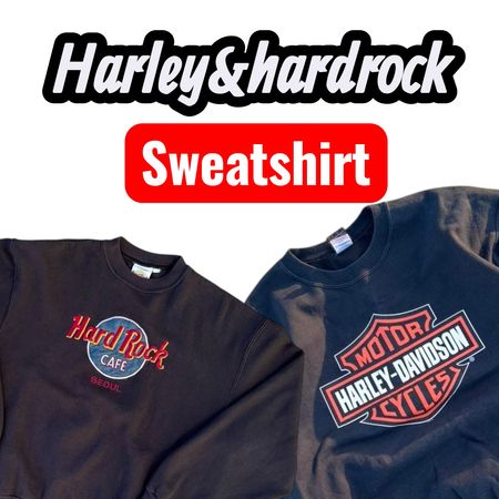 Harley davidson & Hard rock cafe Sweatshirt