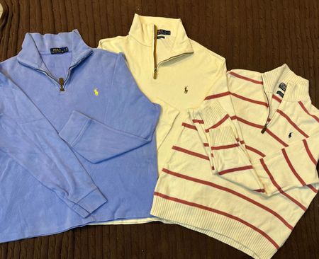 Polo by Ralph Lauren 1/4 Zip -Premium Bundle(Rev#23)