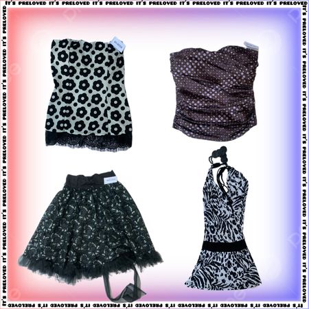 Jazz Club Collection - tops, dresses and skirts (SS-2058)