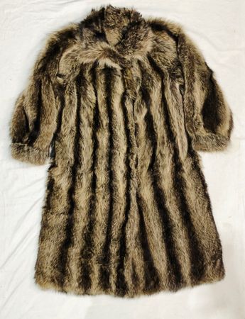 Manteaux longs en véritable fourrure vintage magnifiques | vison, renard, écureuil, cuir de vache, etc. | 20