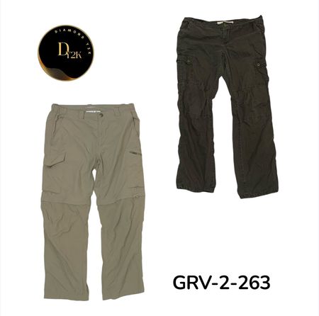 Y2K Cargo Pants – Vintage Streetwear Style (GRV-2-263)