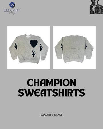 UPCYCLED Champion Sweatshirts - EVR0118