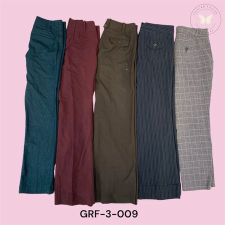 Classic Poly Pants for Women – Regular Fit Casual Wear  (GRF-3-009)