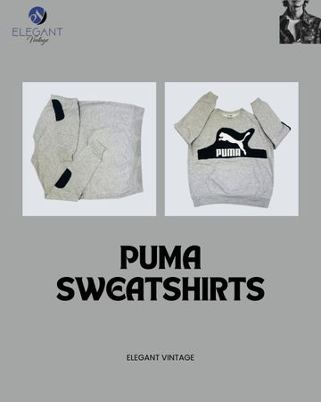 UPCYCLED Puma Sweatshirts - EVR0133