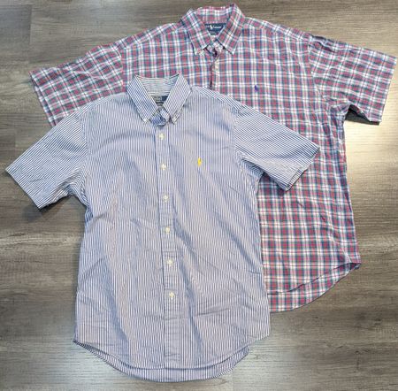 4134 - Ralph Lauren Half and Full Sleeves Shirts