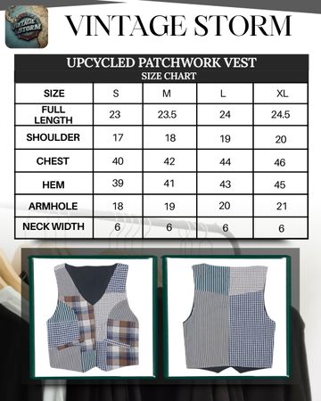 Upcycled Ralph Lauren Patched Vest