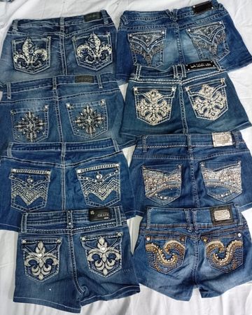 CR6900 Upcycled Y2K Shorts