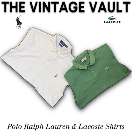 Polo Ralph Lauren & Lacoste Polo Shirts