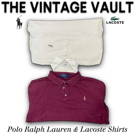 Polo Ralph Lauren & Lacoste Polo Shirts