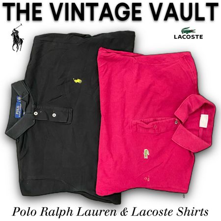 Polo Ralph Lauren & Lacoste Polo Shirts