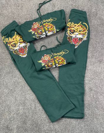 Ed hardy ladies matching tracksuits
