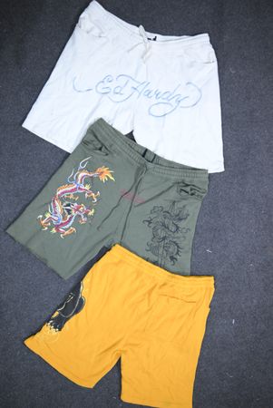 Ed Hardy Men's Shorts, 20 pcs, (Ed-011), Mix Colours and Sizes