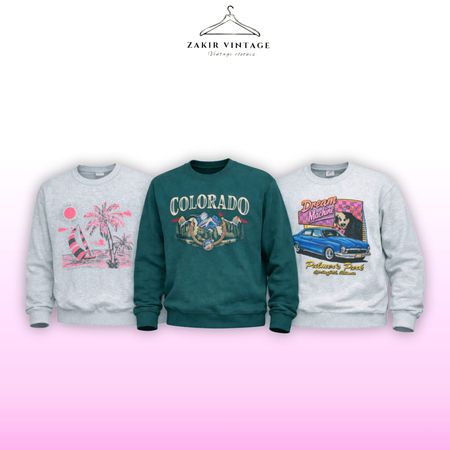 Vintage 90s Printed sweatshirt