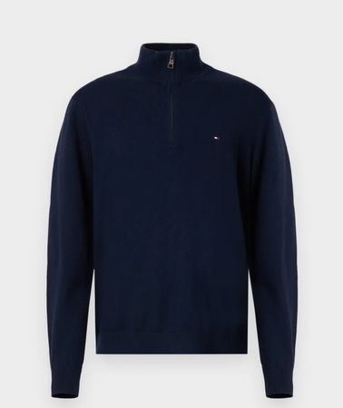 TOMMY HILFIGER HALF ZIP SWEATER 19PCS