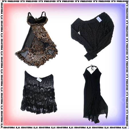 Asymmetric Edge Collection - tops, dresses and skirts (SS-2067)