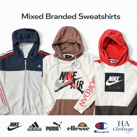 Mixed Branded Sweatshirts Inc Nike Adidas