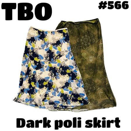 Dark polo skirt  # 566