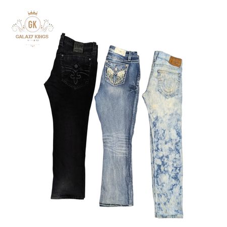 MM TR RV Flare And Straight Jeans