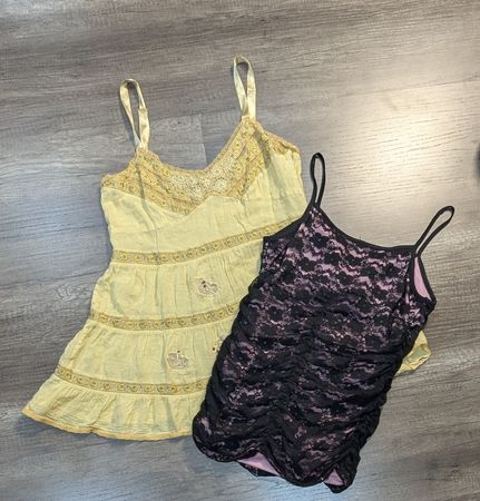 4164 - Y2K estilo tops de tirantes