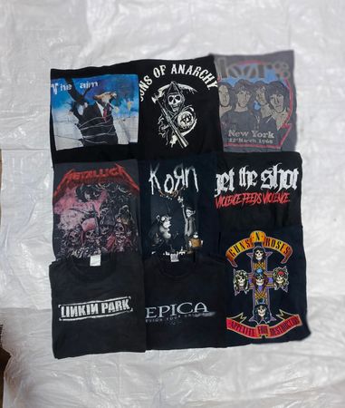 Vintage music t shirts