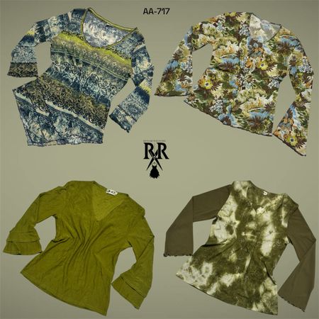 Y2K The Nature Mix Full Sleeve Tops (AA-717)