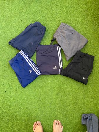 Wide-Leg Track Pants