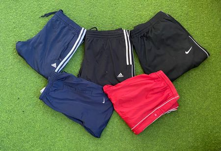 Wide-Leg Track Pants