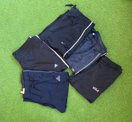 Wide-Leg Track Pants