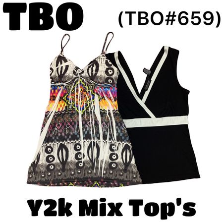 Y2k mix tops #659