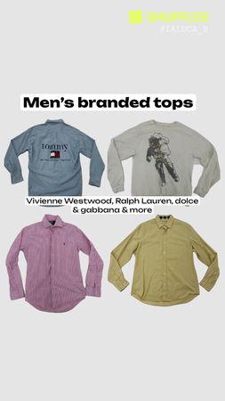 Men’s branded tops