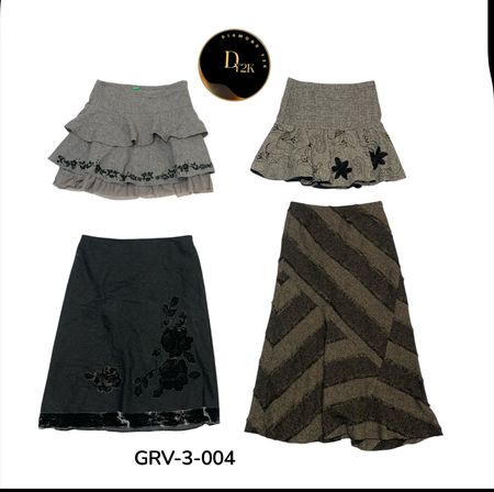 Women’s Wool Skirt – Perfect for Fall & Winter Outfits (GRV-3-3004)