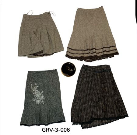 High-Quality Wool Skirt – Soft, Comfortable & Chic (GRV-2-006)